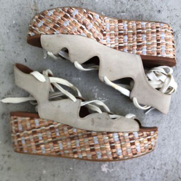 See by Chloe lace up wedge - Picture 2 of 9